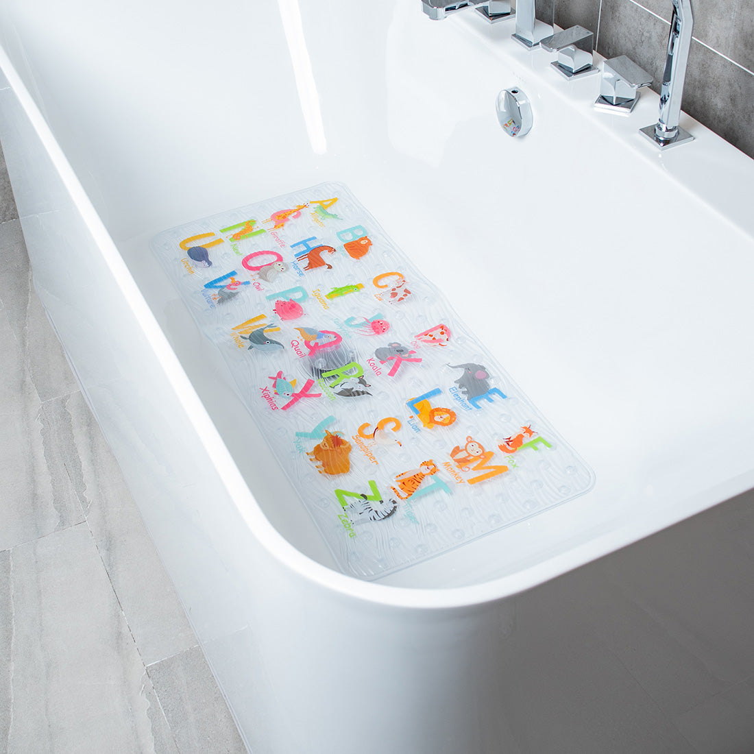 Shengxiny Bathroom Rugs Clearance Nonslip Bathtub Mat Extra Soft Bath Mat for Kids, Machine Washable Bathroom Shower Mat, Size: Large